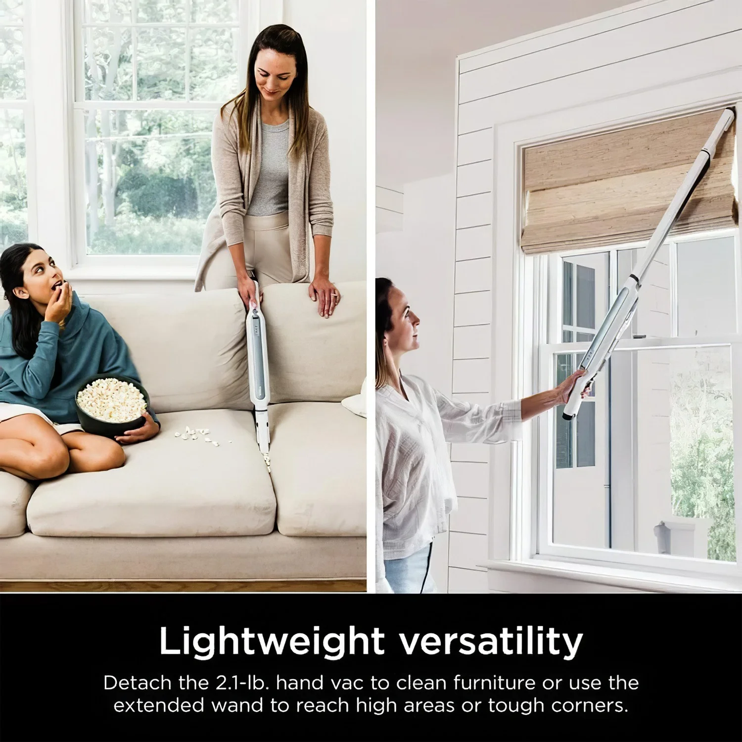 Pre-own Shark Wandvac Self-Empty System Cordless Stick Vacuum Cleaner with HEPA Self-Empty Base, WS640AE