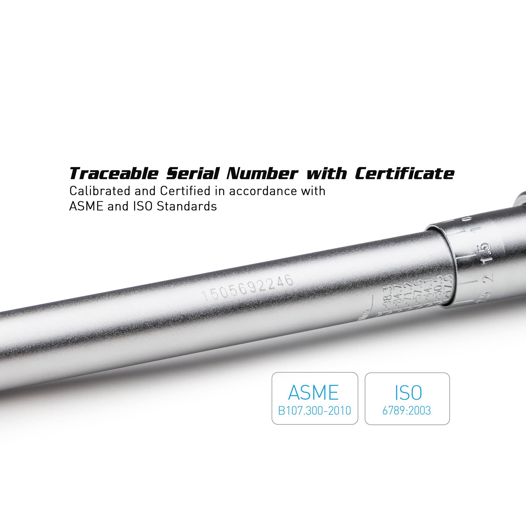 Capri Tools 1/4-Inch Drive 20-150 in/lbs Industrial Torque Wrench