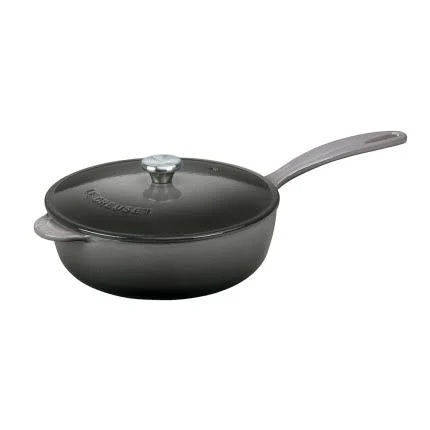 Le Creuset 2.25-Quart Cast Iron Saucier Pan - Flame