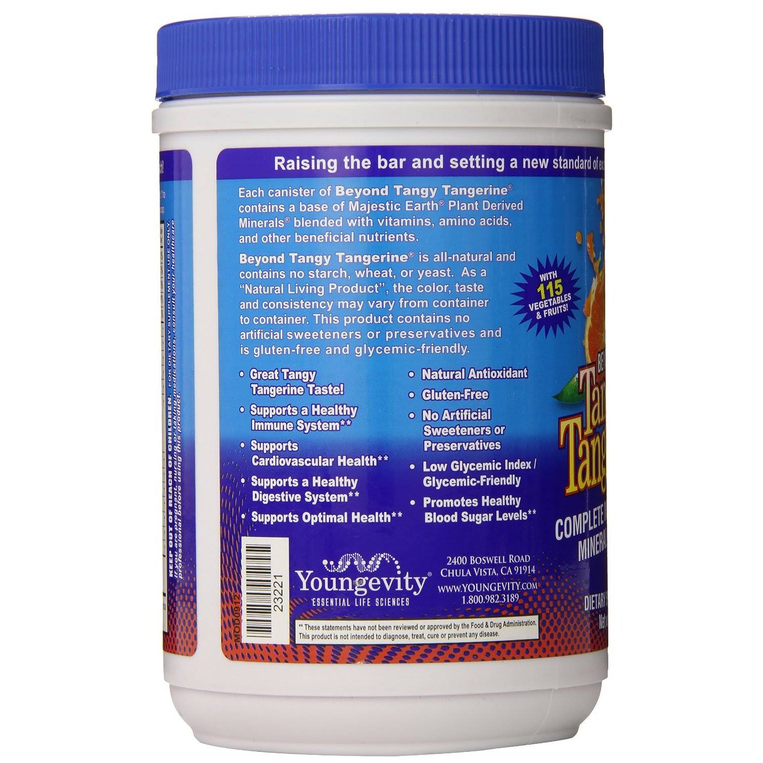 Beyond Tangy Tangerine - 420 G Canister