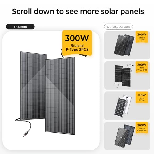 BougeRV Bifacial 800 Watts 10BB Solar Panel, 23% Efficiency All Black Design Monocrystalline Technology Work with 12 Volts Charger for RV Camping Home Boat Marine Off-Grid (BIFACIAL 2PCS 400W)