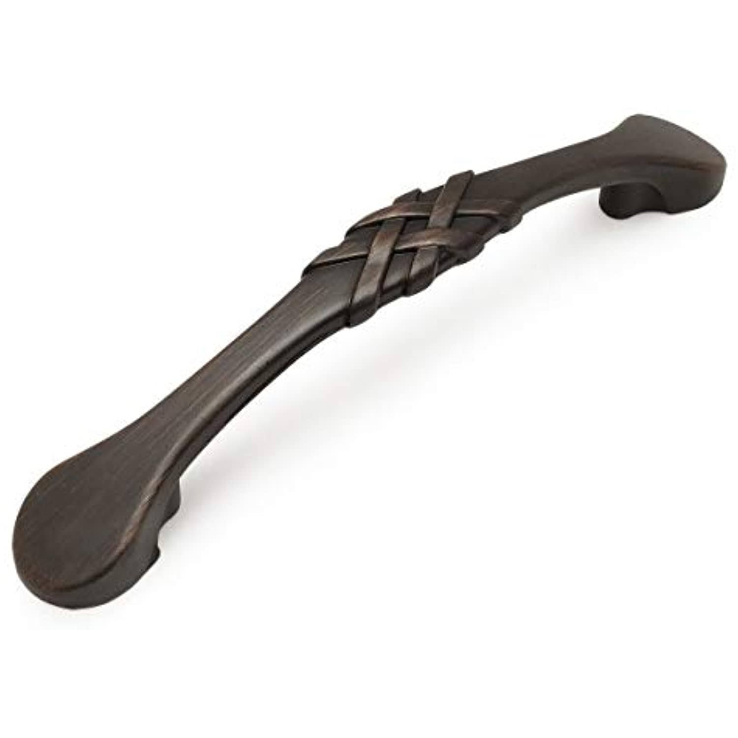 Cosmas 7068ORB Oil Rubbed Bronze Cabinet Hardware Handle Pull - 3-3/4x22 inch (96mm) Hole Centers - 25 Pack