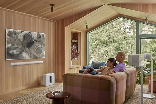 Sonos Arc Ultra Soundbar with Dolby Atmos and Voice Control - 9.1.4 Surround Sound for TV and Music - Black