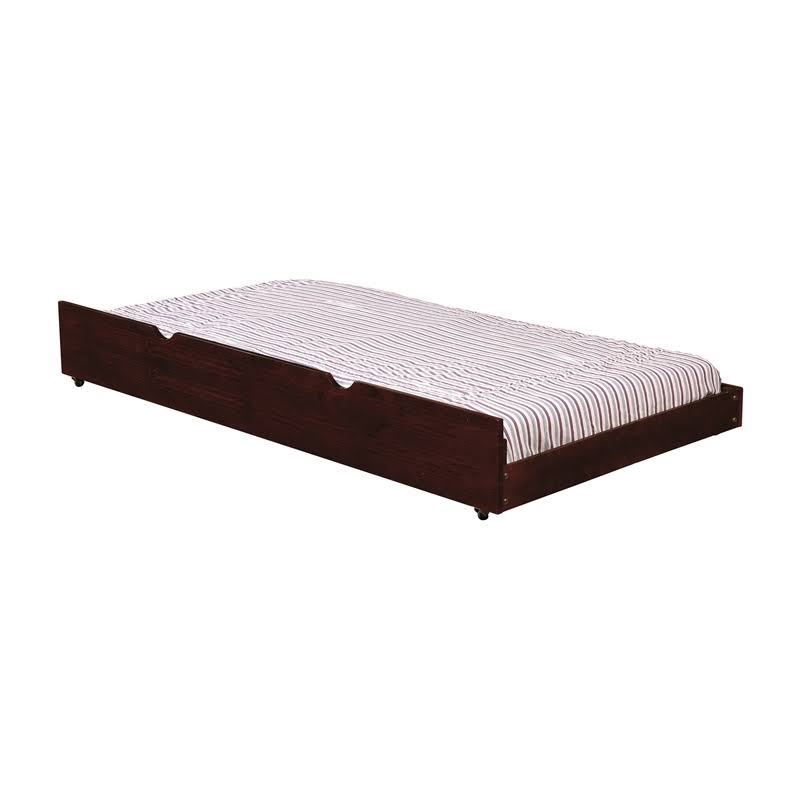 Furniture of America Sozier Twin Trundle with Casters in Espresso