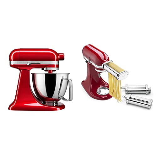 KitchenAid Artisan Mini 3.5 Quart Tilt-Head Stand Mixer - KSM3316X - Candy Apple Red