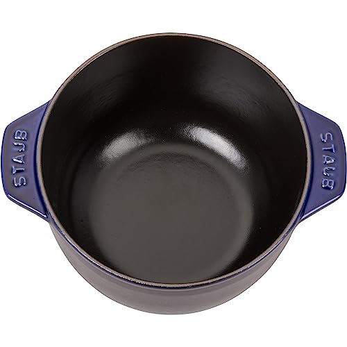 Staub Cast Iron 1.5-qt Petite French Oven - Matte White, Made in France