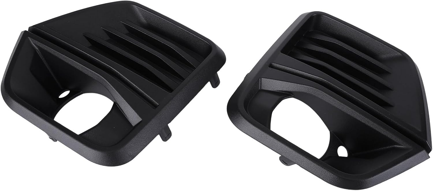 Pair Front Bumper LED Fog Light with Fog Light Cover and Wire Harness Compatible with 2023 2024 Chevy Colorado Fog Lamp Driving Fog Light Lamp (Clear Lens) with Fog Light Bezel, Switch, Wires