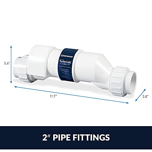 Hayward GLX-CELL-15-W TurboCell Salt Chlorination Cell for In-Ground Pools up to 40,000 Gallons