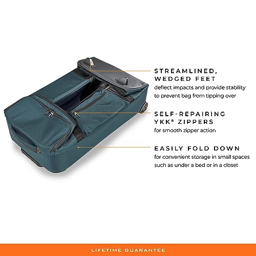 Briggs & Riley Travel Duffel Bag - Weekender & Overnight Luggage for Women & Men, Softside Bag - ZDX Collection