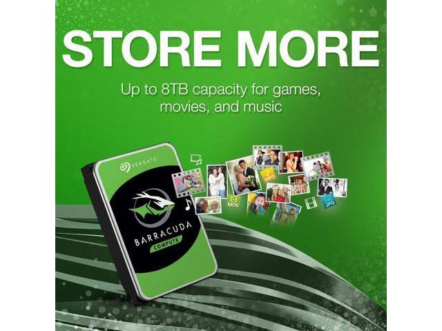 Seagate Barracuda 3 TB Internal HDD - ST3000DM007 - SATA 6Gb/s