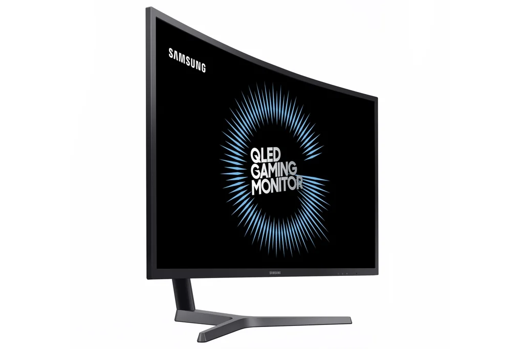 SAMSUNG 27" Curved QLED Gaming Monitor with Quantum Dot (2560 x 1440) Monitor LC27HG70QQNXZA