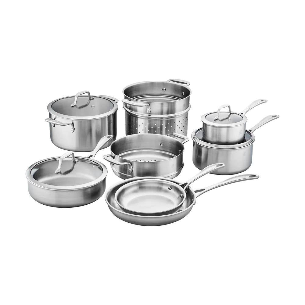 Zwilling J.A. Henckels Spirit 7-piece Stainless Steel Cookware Set