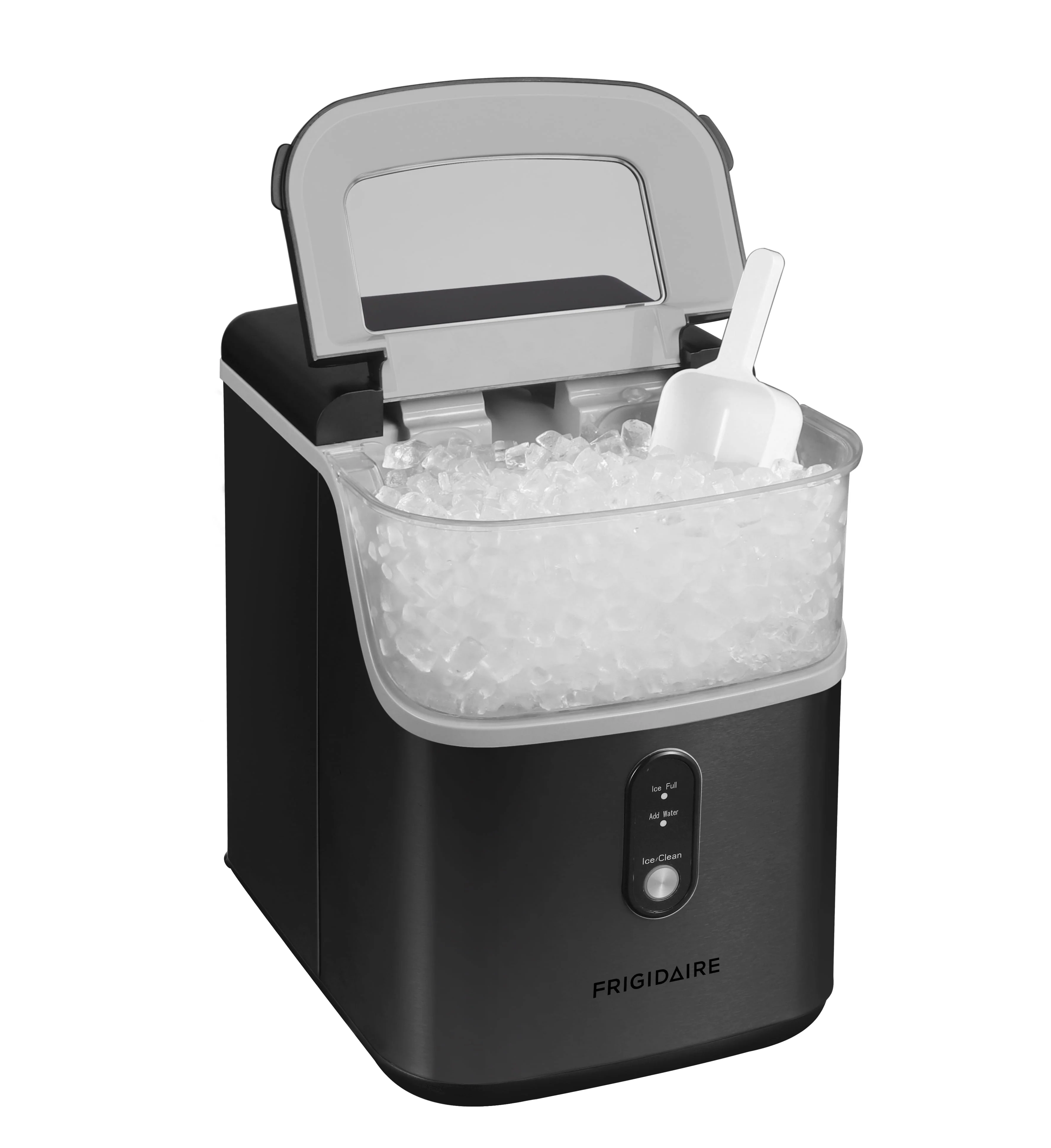 Frigidaire 33 Lbs. Nugget Ice Maker - BLACK Stainless Steel, EFIC228