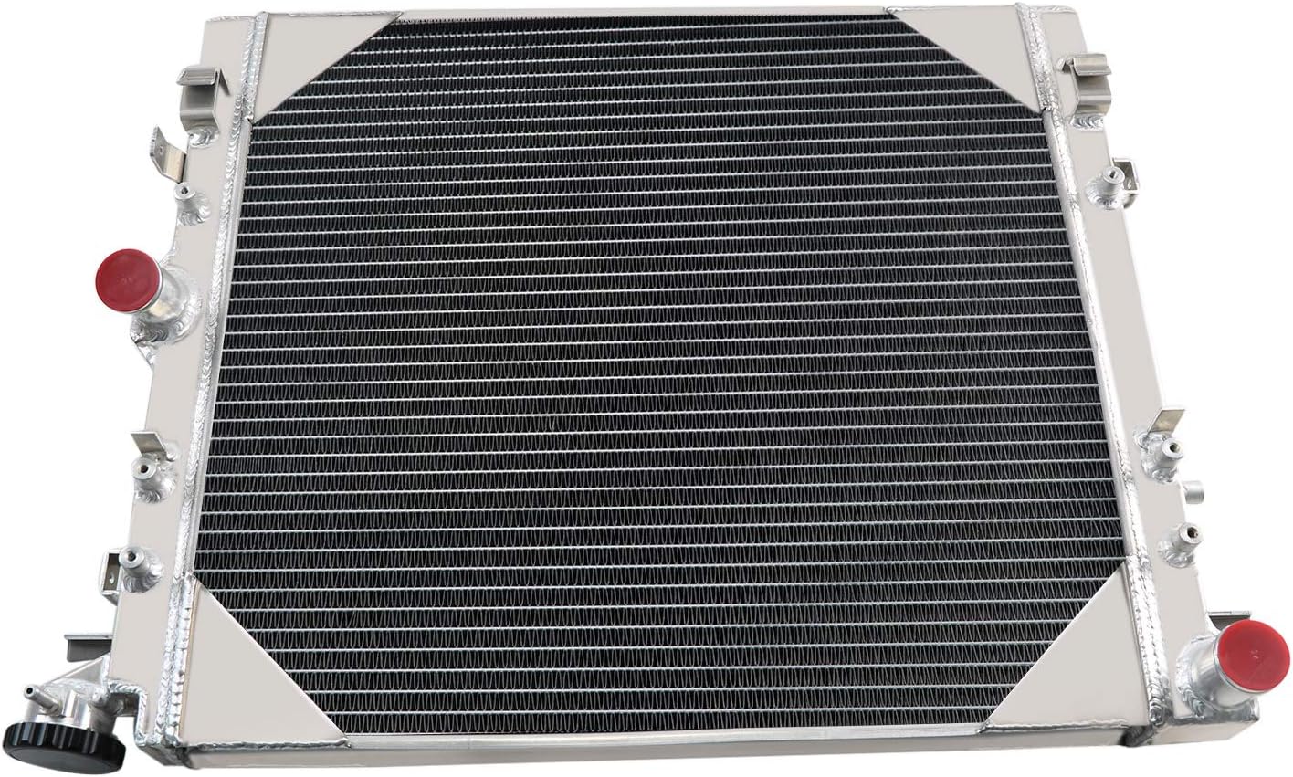 ALLOYWORKS 3 Row Full Aluminum Radiator For 2007-2018 Jeep Wrangler JK 3.6L 3.8L V6