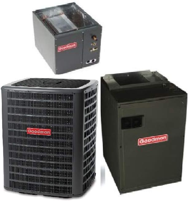 Goodman 5 Ton 14.5 Seer Air Conditioning System (AC only) GSX140601 - CAPF4961D6 - MBVC2000AA-1 - TX5N4