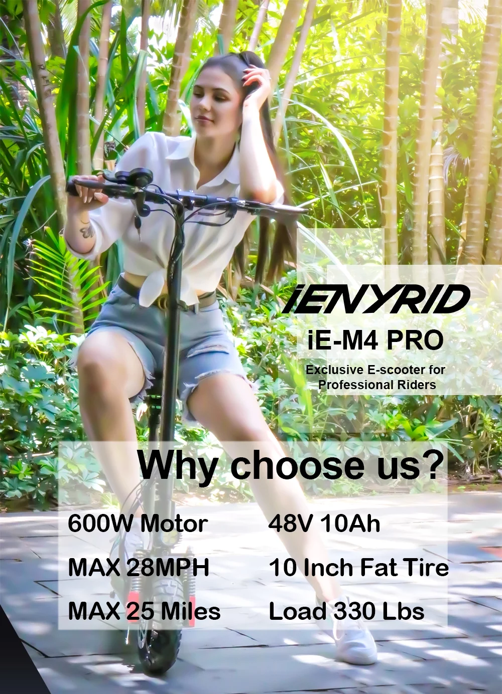 Electric Scooter 28 mph & 25 Miles 700W Kick Scooter, 10" Tires Folding E Scooter Triple Suspension with Seat, Gift for Adult Teens Kids Commuter