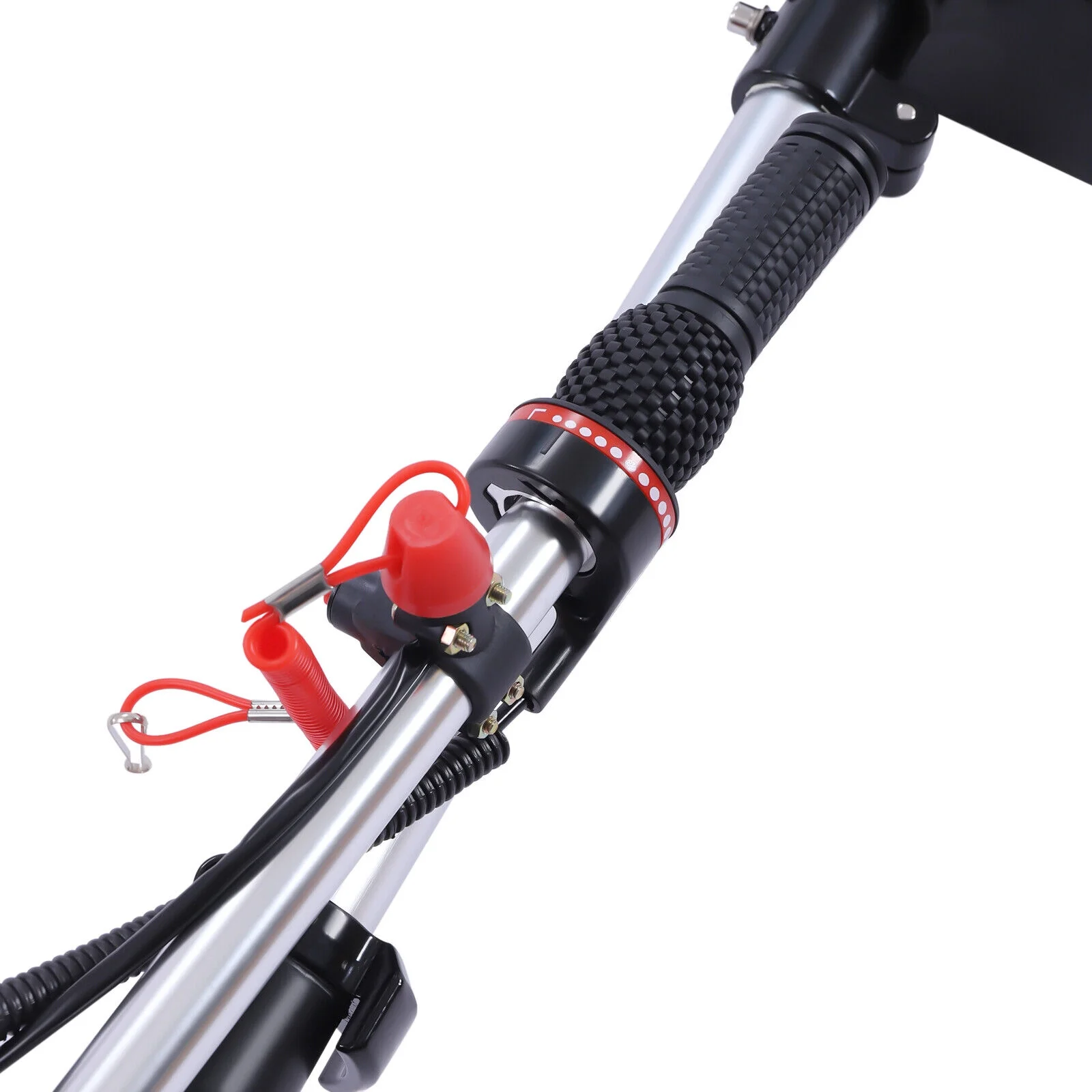 2.3HP Outboard Motor 52CC 2-Stroke Fishing Boat Engine Pull Start Air Cooling