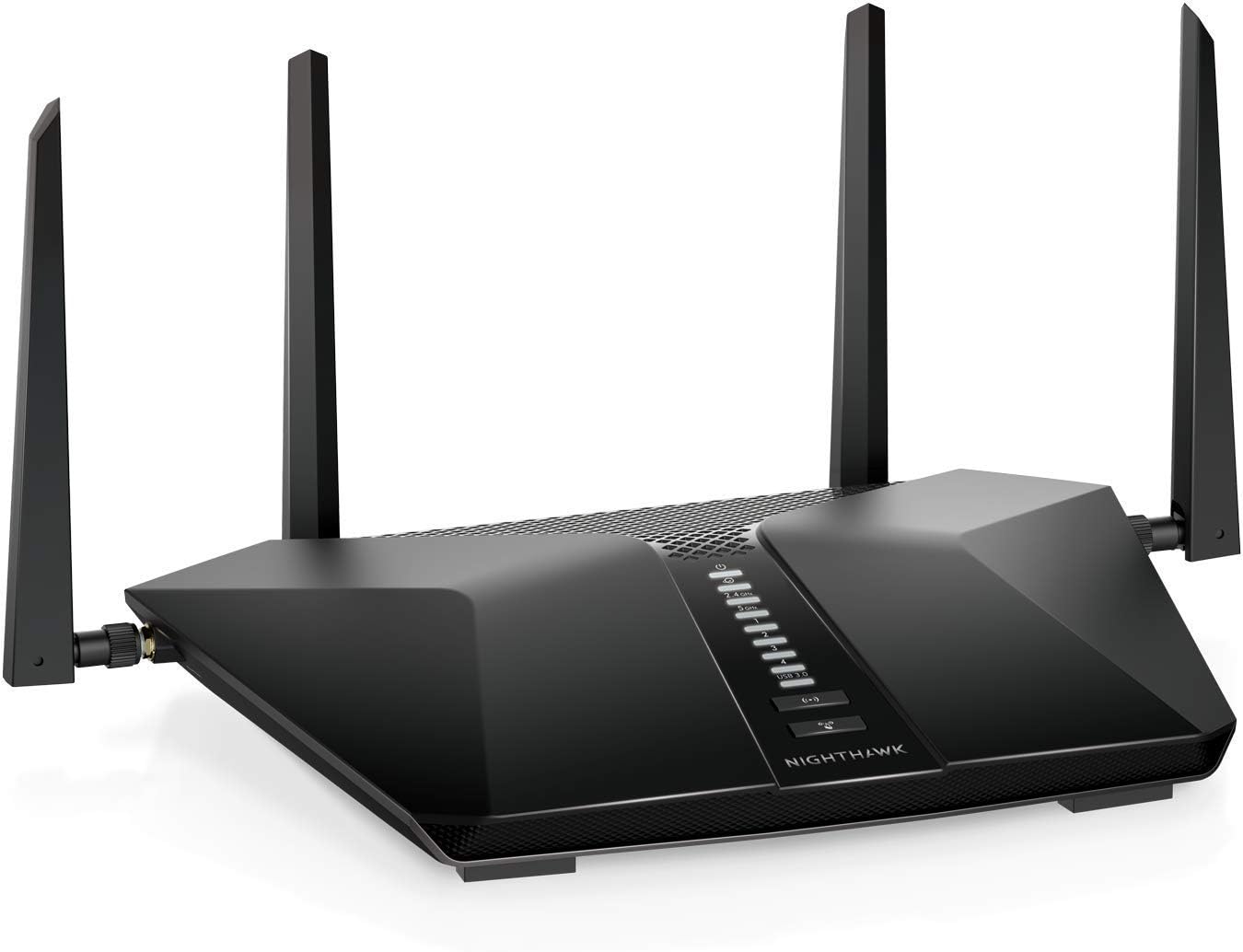 NETGEAR Nighthawk AX3000 4-Stream Dual-Band Wi-Fi 6 Router - RAX35-100NAS (Renewed) Pack of 2