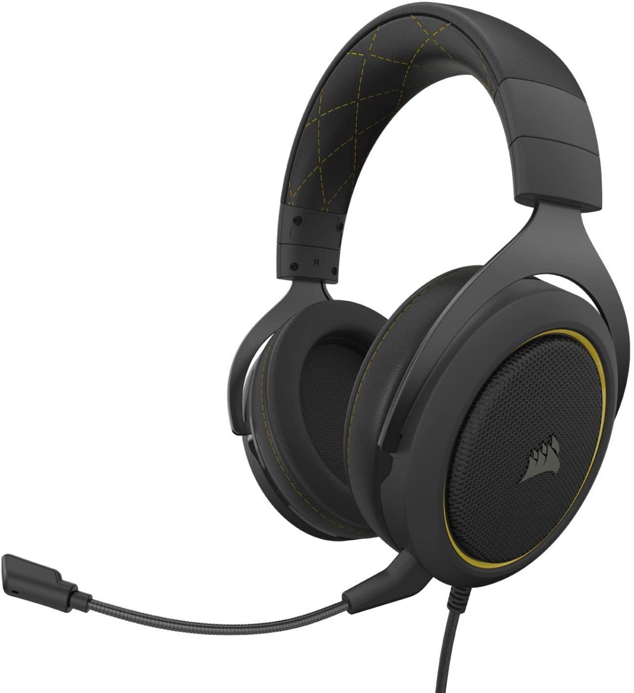 Corsair HS60 Pro Surround Gaming Headset - Yellow