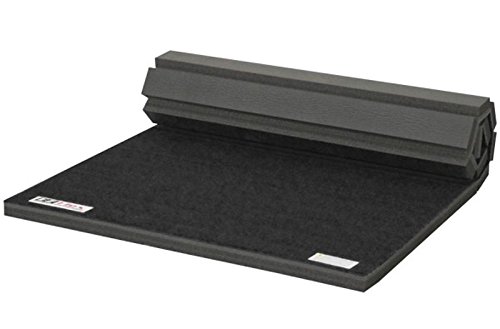 IncStores Cheer Mat | Rollout Gymnastics Mat with a Grippy Gym Carpet Top | Portable Cheerleading Gym Mats for Home Workout and Practice