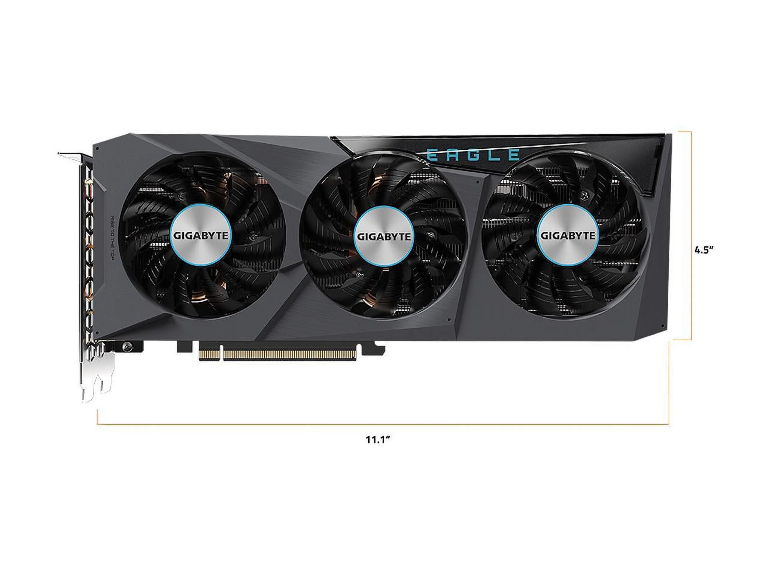 GIGABYTE Eagle OC GeForce RTX 3070 8GB GDDR6 PCI Express 4.0 ATX Video Card GV-N3070EAGLE OC-8GD (rev. 2.0) (LHR)