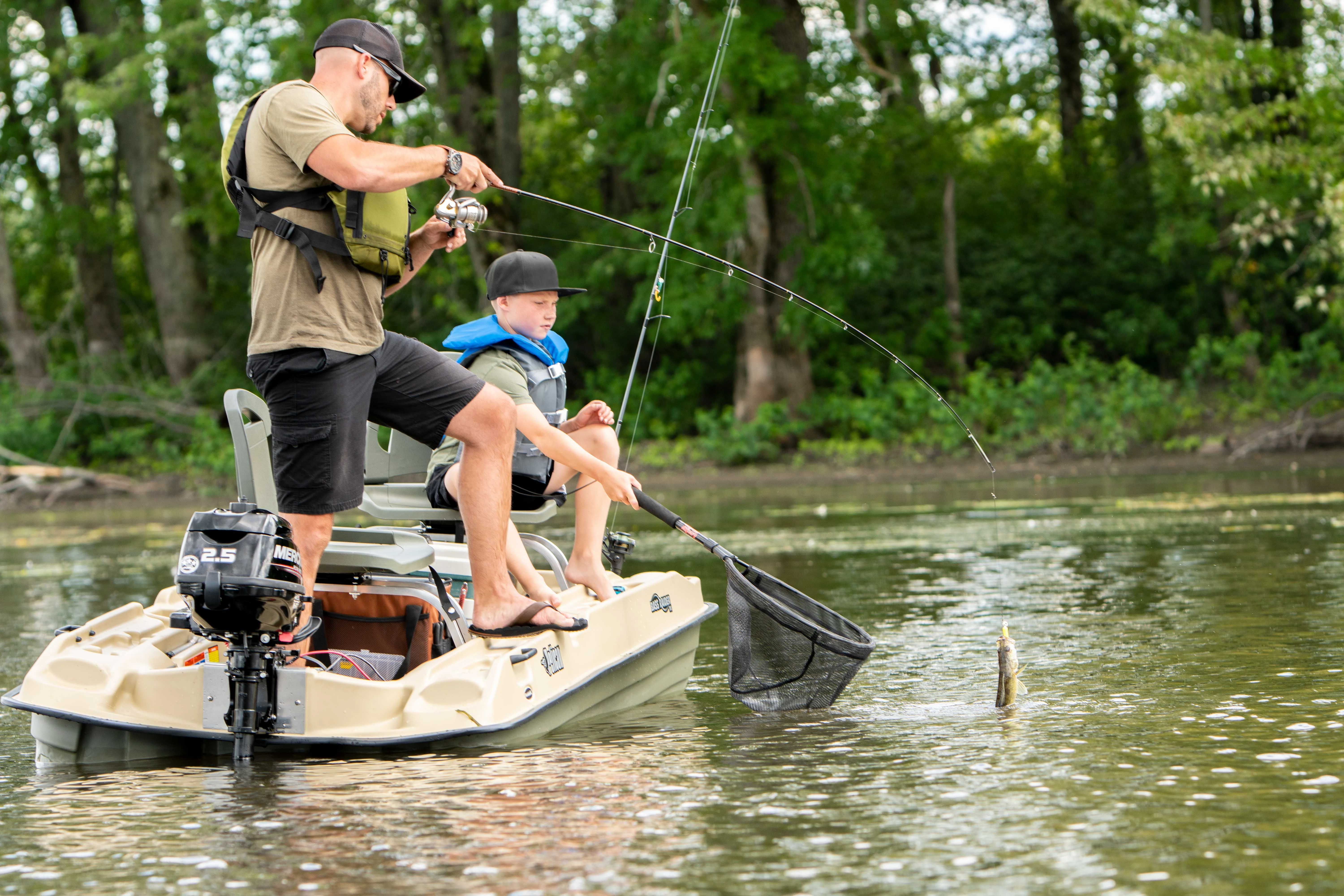 Pelican - Bass Raider Boat - 2 person Fishing Boat - 10 ft