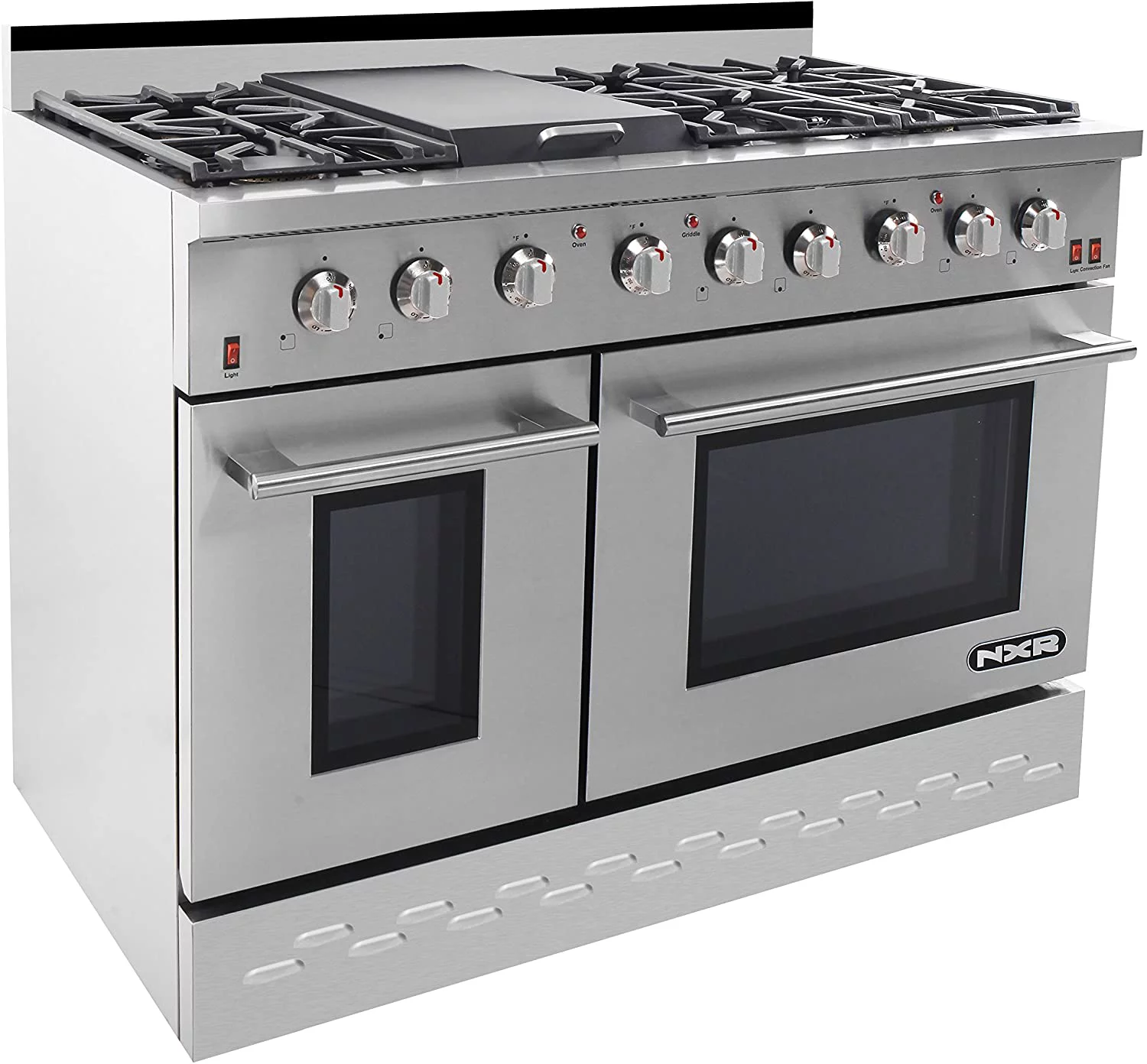 NXR  48" Stainless Steel Pro-Style Propane Gas Range with 7.2 cu.ft. Convection Oven SC4811LP