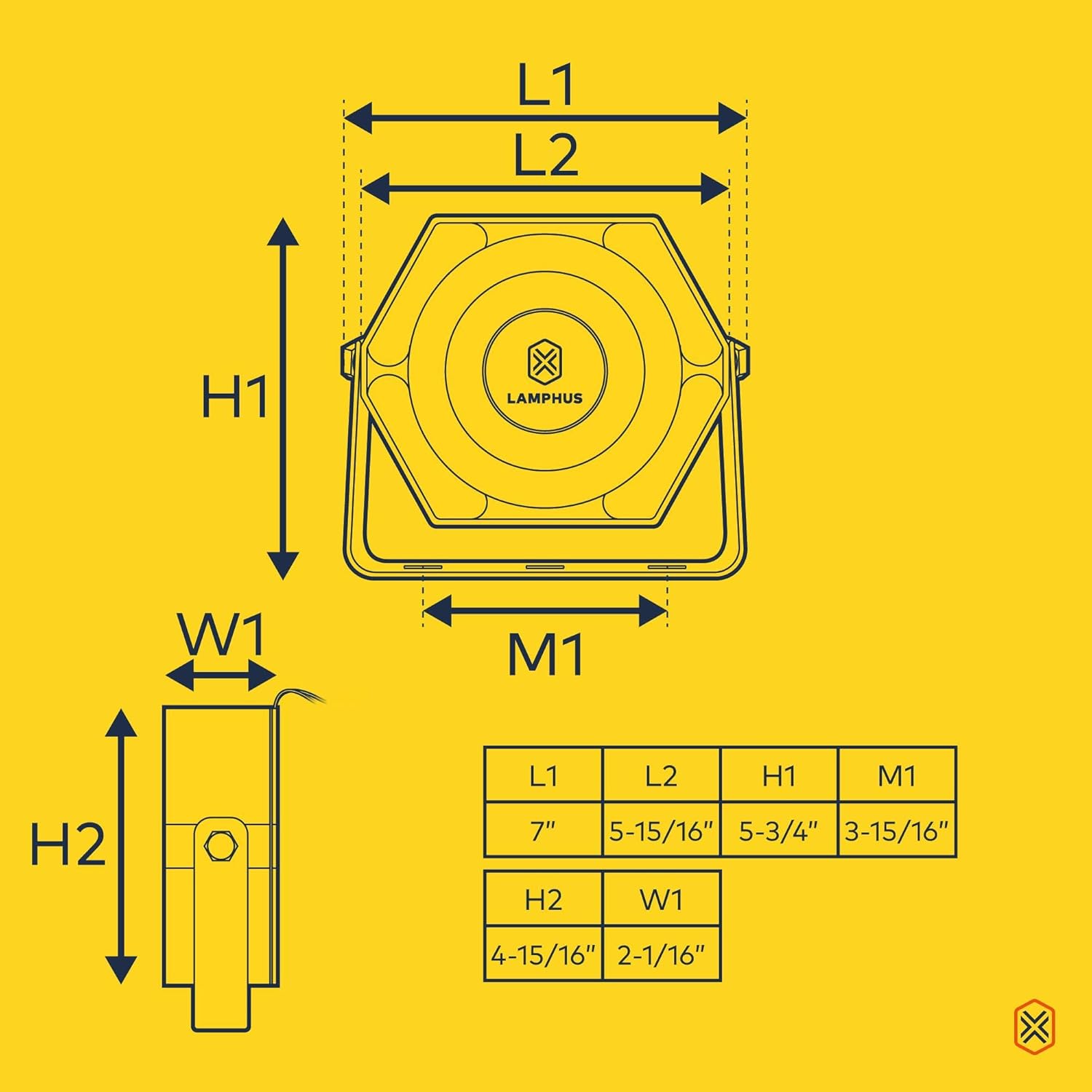 LAMPHUS SoundAlert 12V 100W Electric Police Air Horn Kit [Slim Speaker] [118-124dB] [Hands-Free] Train Truck Police Siren Horn for Vehicles Truck UTV ATV Car POV