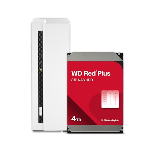 QNAP 4 Bay NAS with 12TB Storage Capacity, Preconfigured RAID 5 Seagate IronWolf Drives Bundle, 2.5GbE Ports (TS-433-4G-44ST-US)