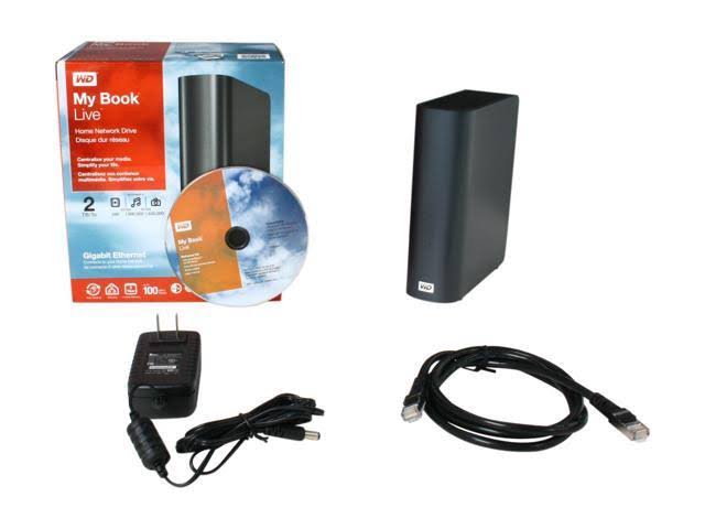 WD My Book Live WDBACG0020HCH NAS Server - 2 TB