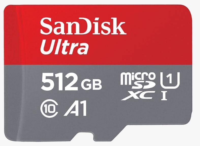 SanDisk Ultra microSD UHS-I Card 512GB, 120MB/s