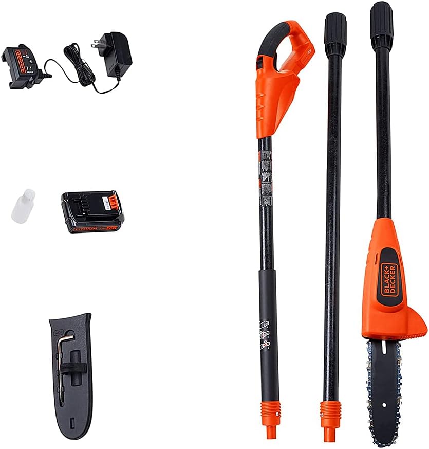 BLACK+DECKER 20V Max Pole Saw, 8-Inch, Cordless (LPP120)
