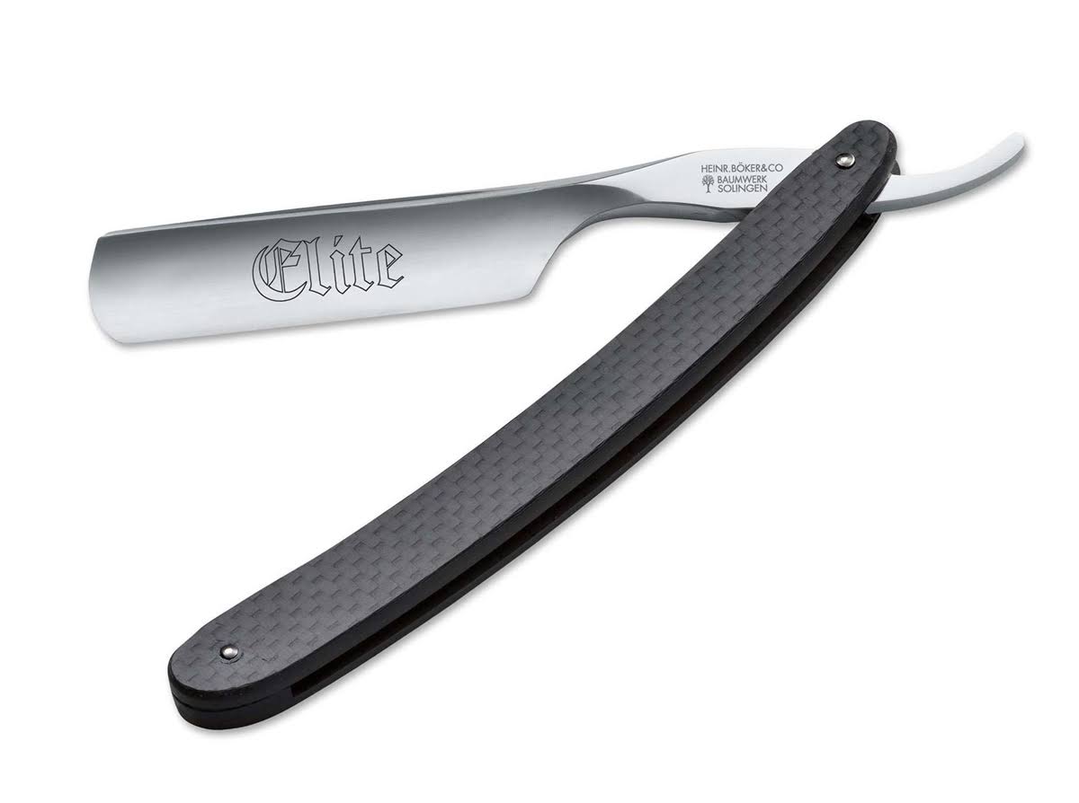 Boker Elite Carbon Straight Razor