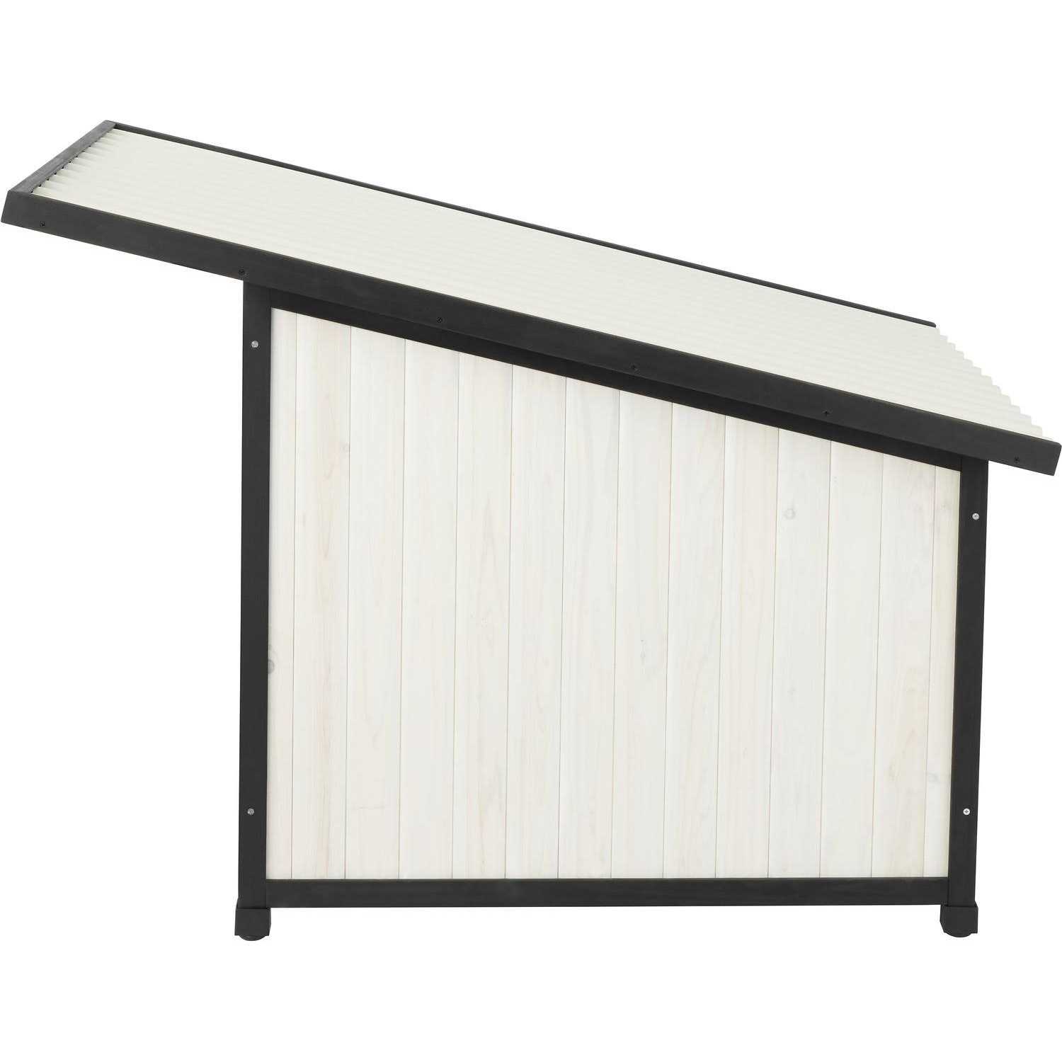 Frisco Modern Wooden Outdoor Dog House - Pet Supplies online store