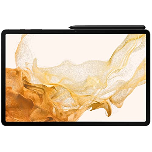 Samsung Galaxy Tab S8 Android Tablet, 11” LCD Screen, 128GB Storage, DeX Productivity, Qualcomm Snapdragon, S Pen Included, All-Day Battery Ultra Wide Camera (Renewed)