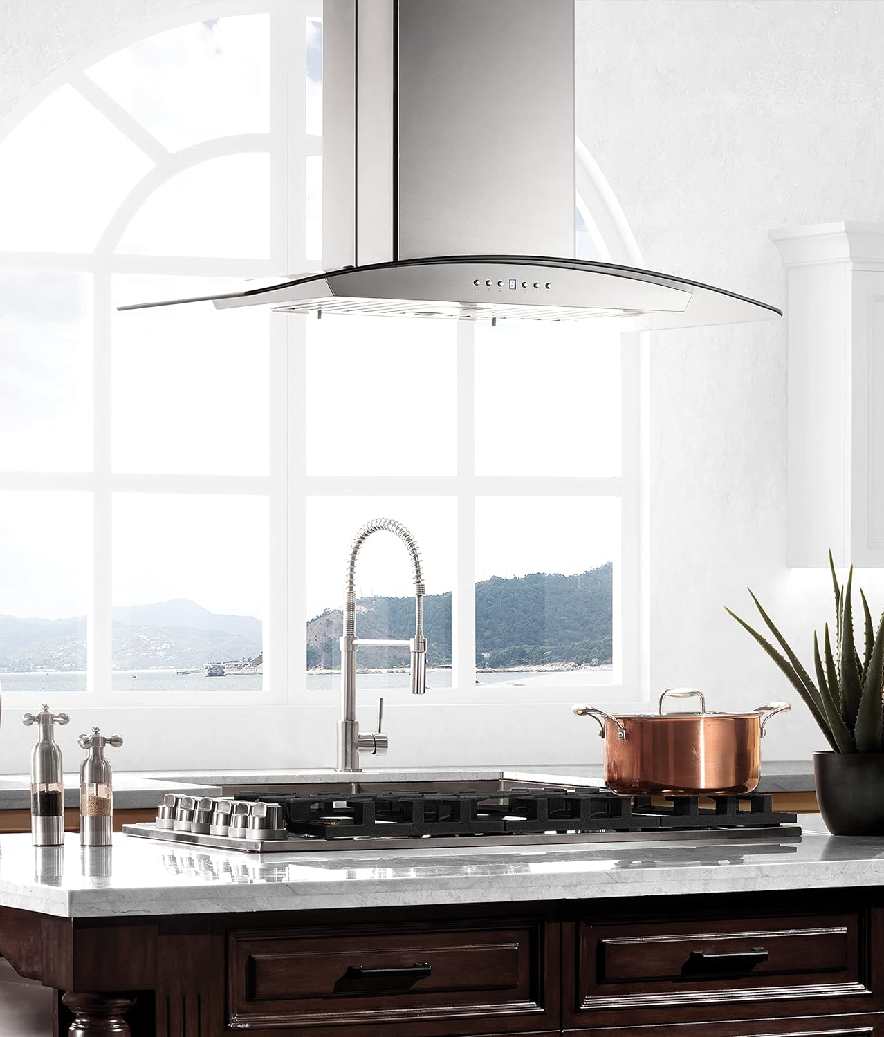ZLINE 36" Gas Cooktop with 6 Gas Burners (RC36)