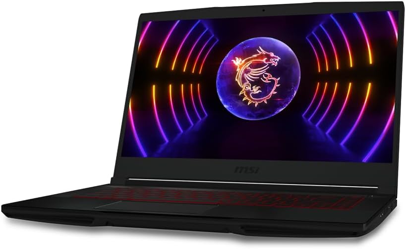 MSI Thin GF63 12U THIN GF63 12UCX-814US 15.6 Gaming Notebook - Full HD - Intel Core i5 12th Gen i5-12450H - 8 GB - 512 GB SSD - Black