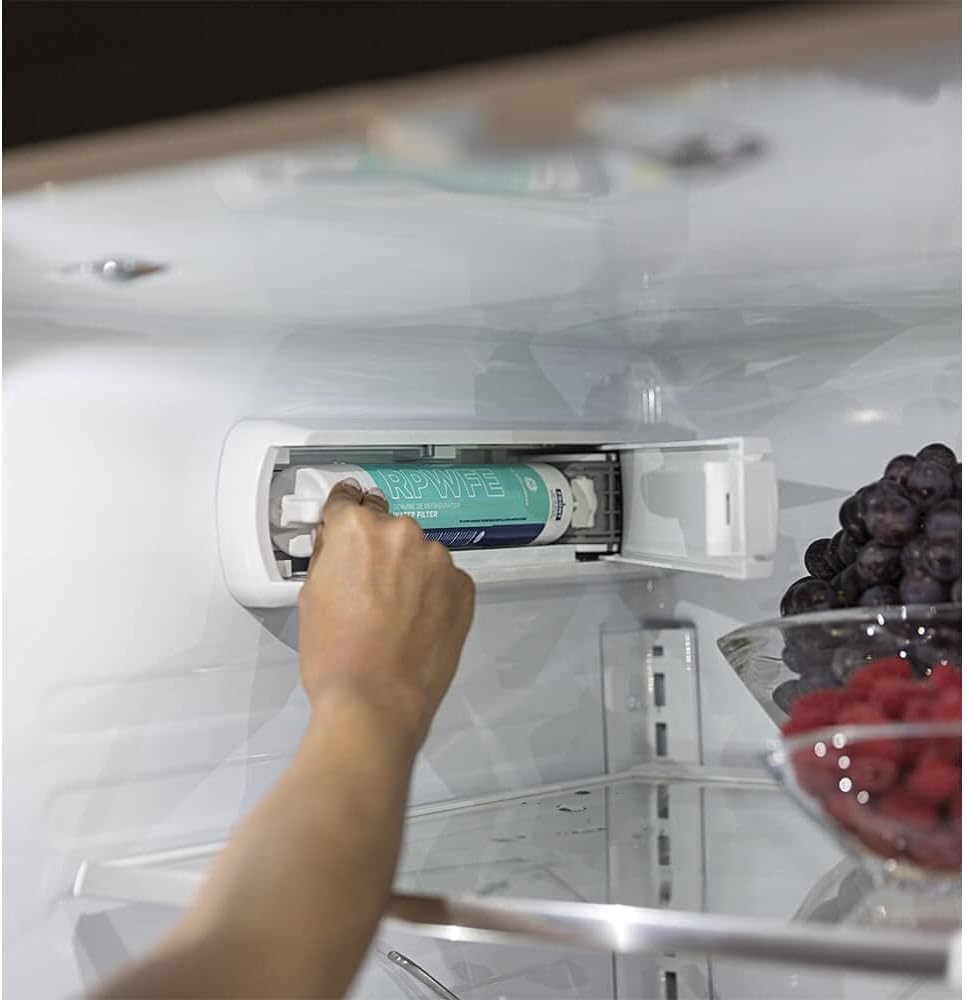 Cafe CWE23SP2MS123.1 cu. ft. Smart French Door Refrigerator in Stainless Steel, Counter Depth and ENERGY STAR