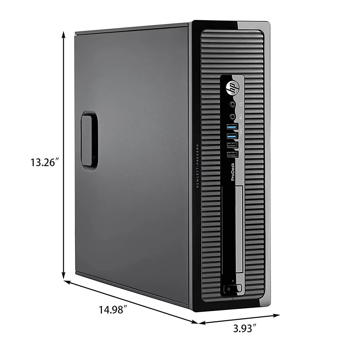 HP ProDesk 400 G1 SF Dual Core 3.4Ghz 8GB 256GB SSD Windows 10 PRO Desktop Computer PC