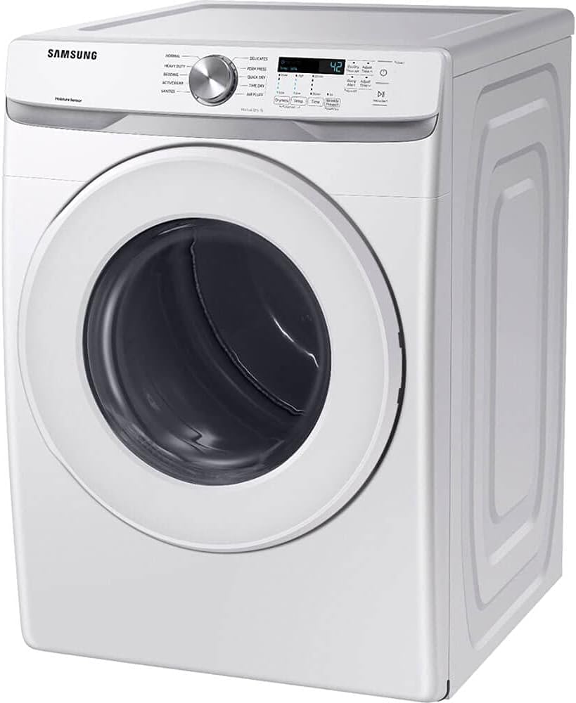 SAMSUNG DVG45T6000W 7.5 cu. ft. Gas Dryer with Sensor Dry in White