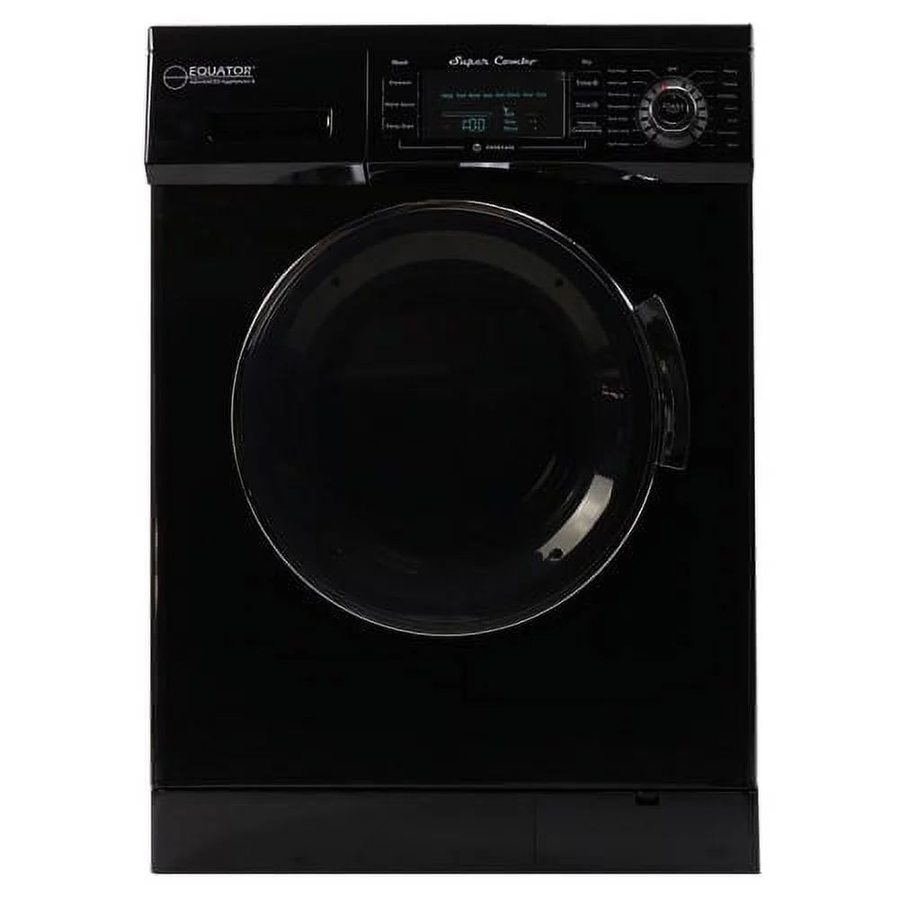 Equator All-in-one 13 lb Compact Combo Washer Dryer, Black - Curated Treasures Market
