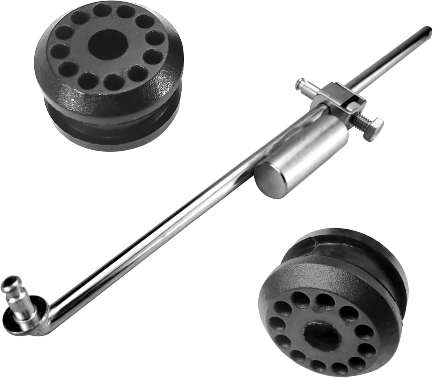 55366066AB Transfer Case Shifter Control Linkage + 68078974AA Grommet Bushing kit for 2005 2006 2007 2008 2009 2010 2011 2012 Dodge Ram 1500 2500 3500 4500 5500，4x4 Pack of 2