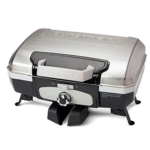 Cuisinart Cgg-180T Porcelain Stainless Steel Aluminum Gas barbecue grill