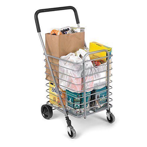Polder STO-3022-92 Superlight Shopping Cart Aluminum