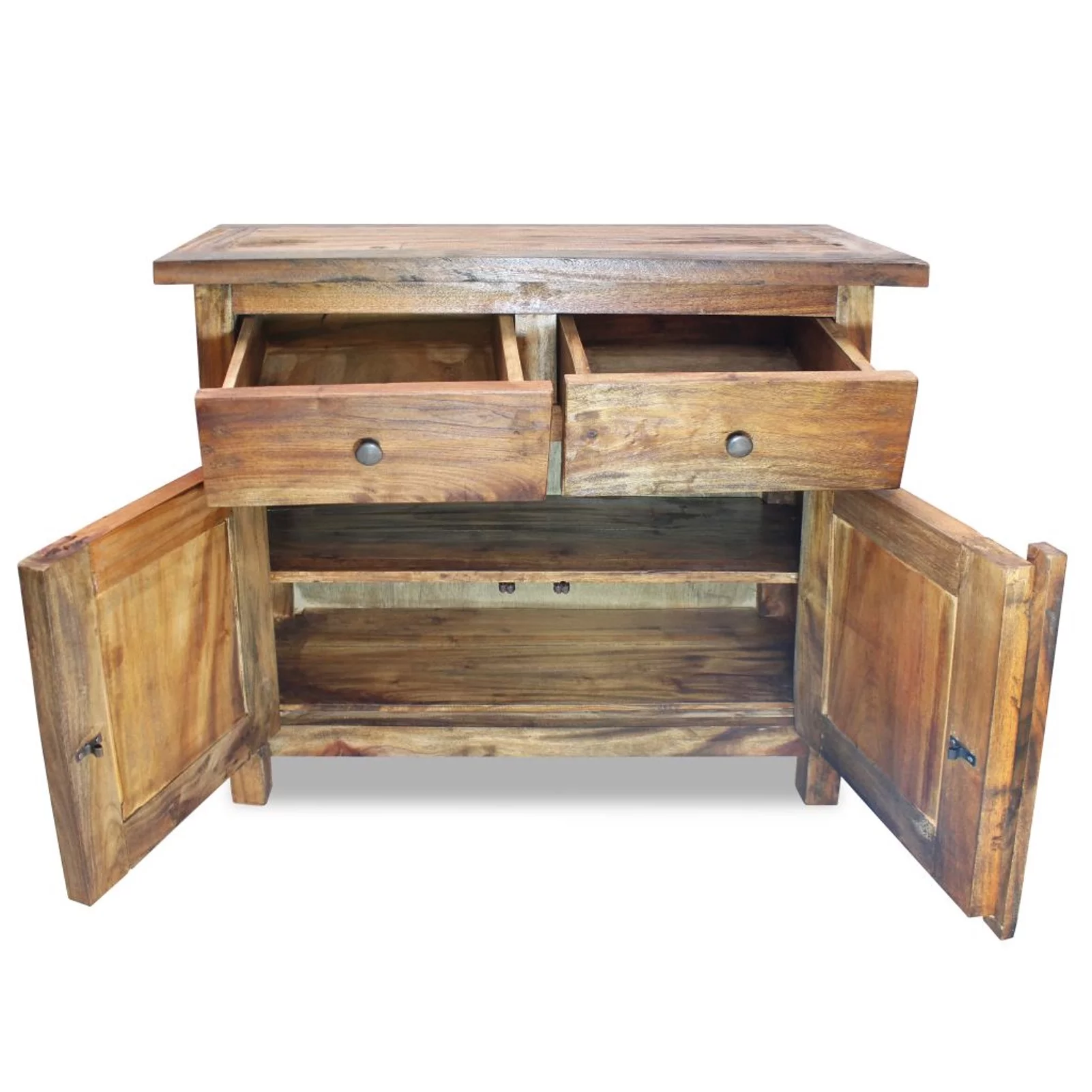Suzicca Sideboard Solid Reclaimed Wood 29.5"x11.8"x25.6"