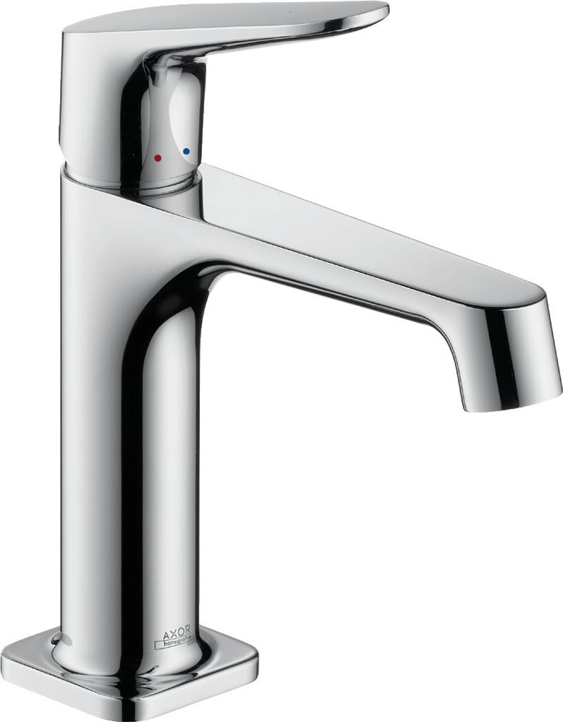 Axor 34010 Citterio M 1.2 GPM Single Hole Bathroom Faucet with Drain Assembly - Chrome