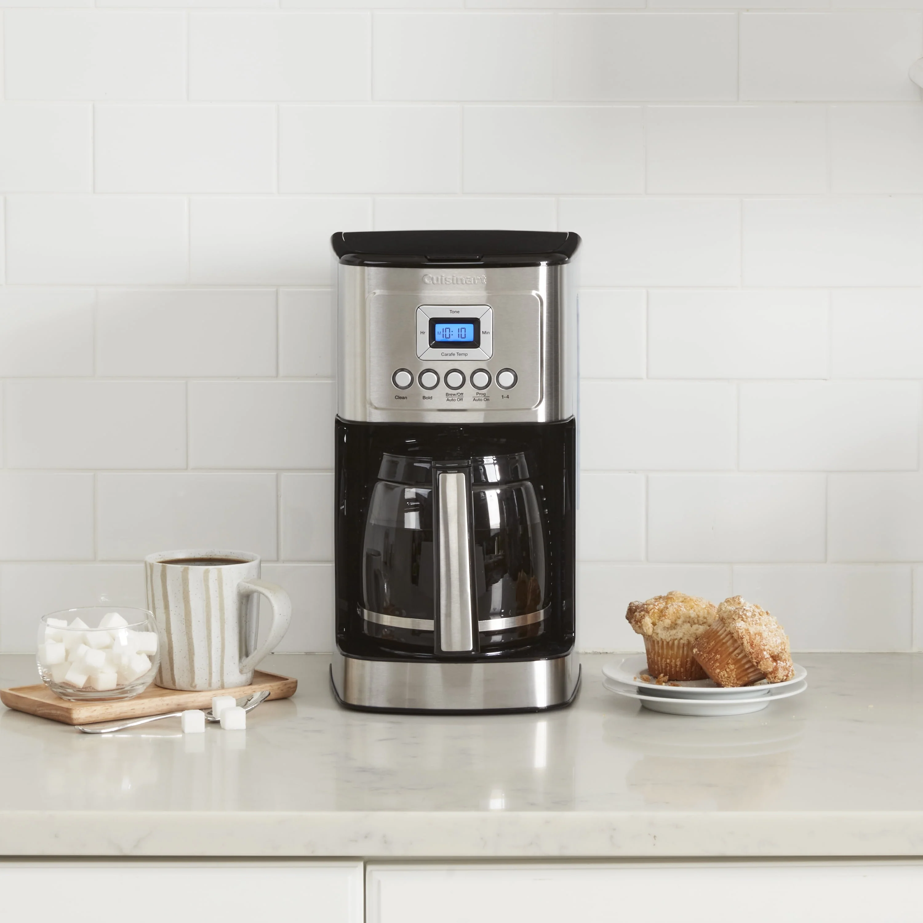Cuisinart Perfectemp™ 14 Cup Programmable Coffeemaker, Silver