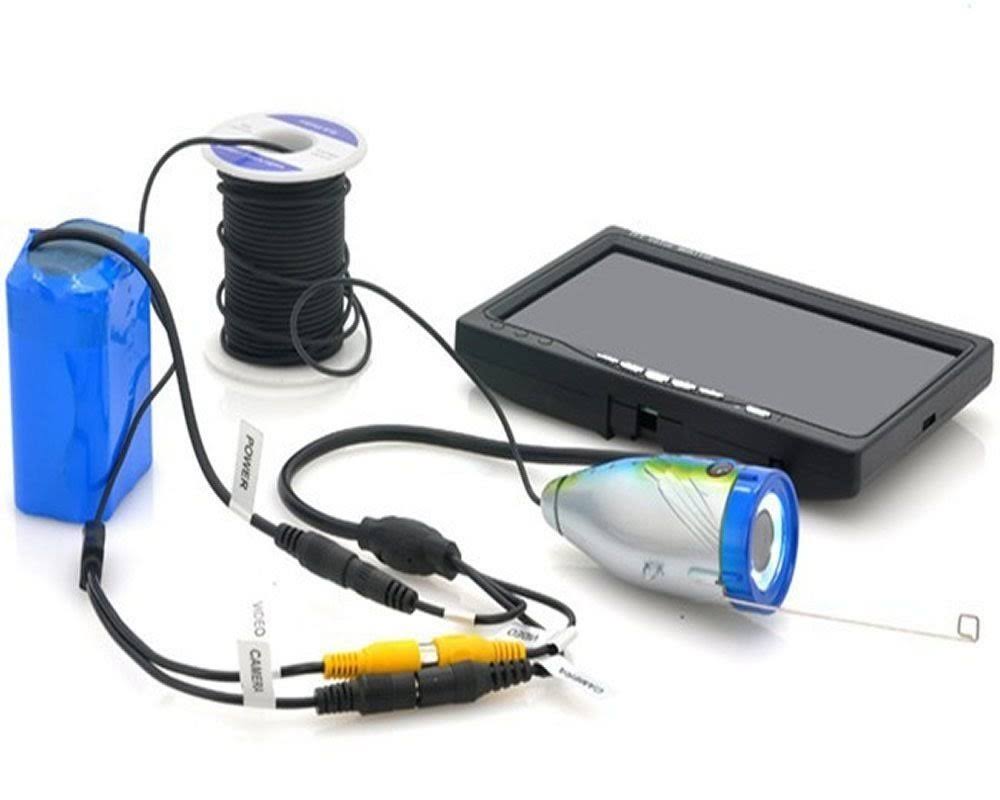 Underwater Fish Finder Anysun Professional Fishing Video Camera with 7x22 TFT Color LCD