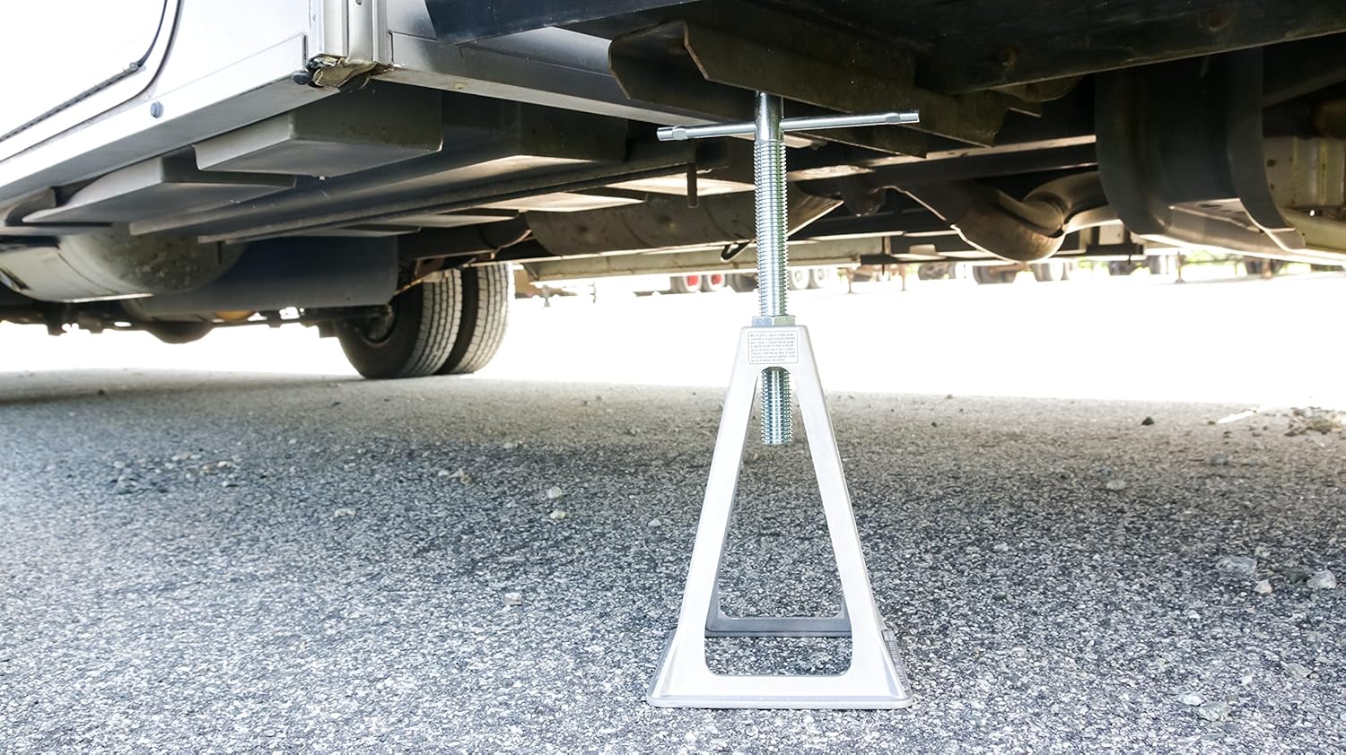 Camco Olympian Aluminum Stack Jacks, Stabilize, Position And Level Your RV, Trailer Or Camper, Can Support Up to 6,000 lb., Extends 11" - 17" - 4 Pack (44560) Pack of 2