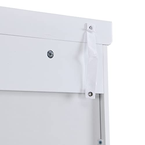 Kitchen Pantry Cabinet, 72.4-inch Tall Storage Cabinet with 4 Doors and Adjustable Shelves, Freestanding Cupboard Utility Pantry for Home Office, Each Shelves Capacity 110lbs, White